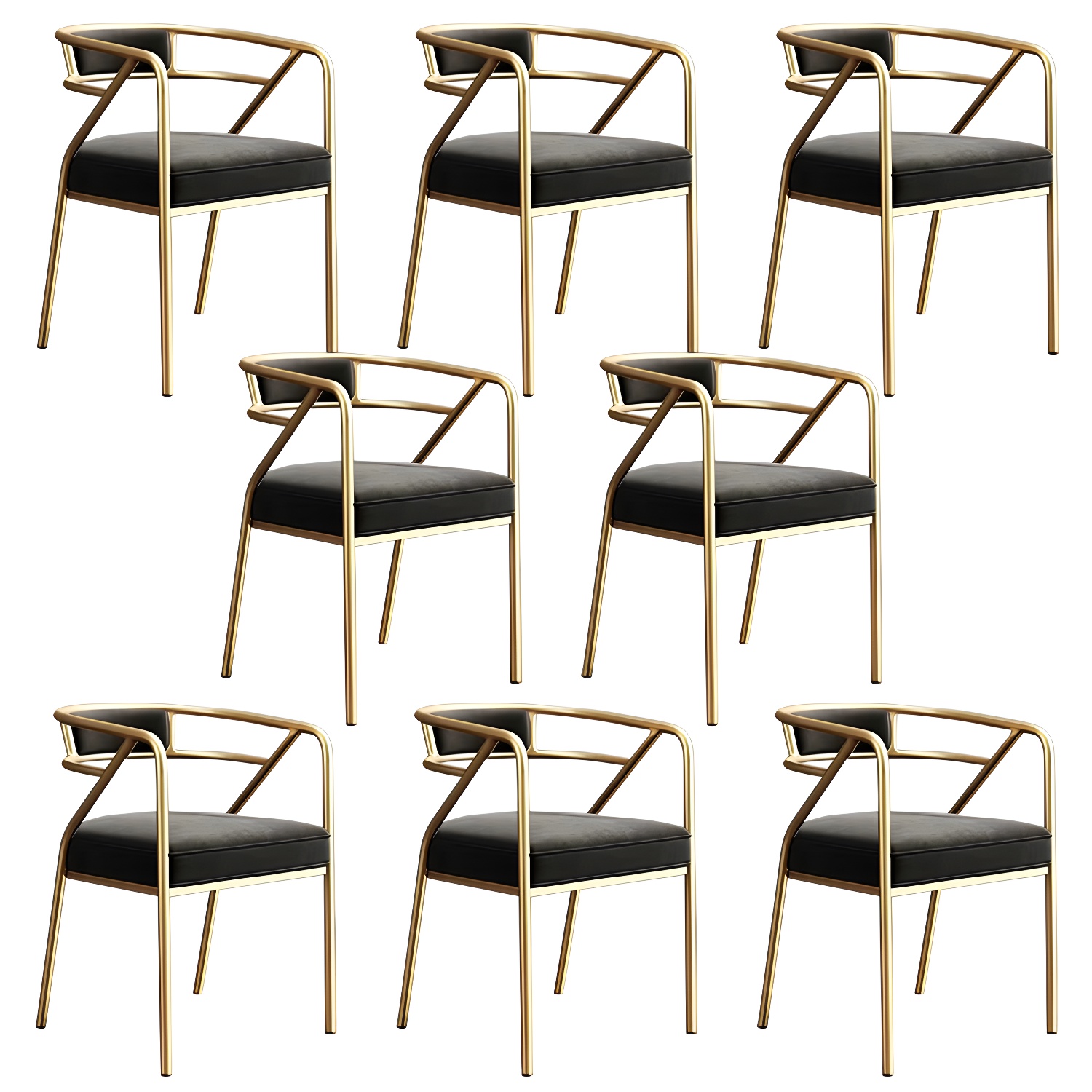Glam Upholstered Arm Chair | Ormau - image 67