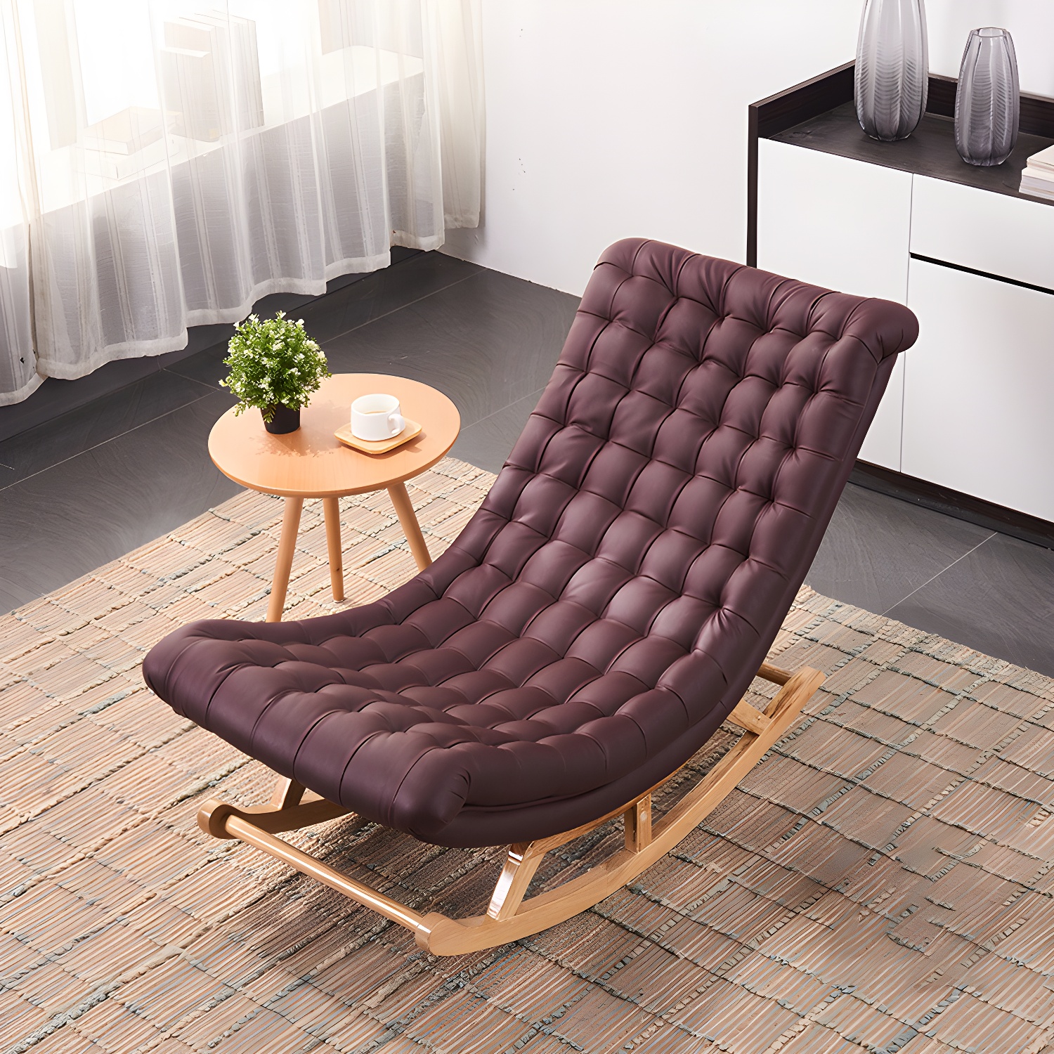 Leisure Rocker & Ottoman Set | Ormau - image 2