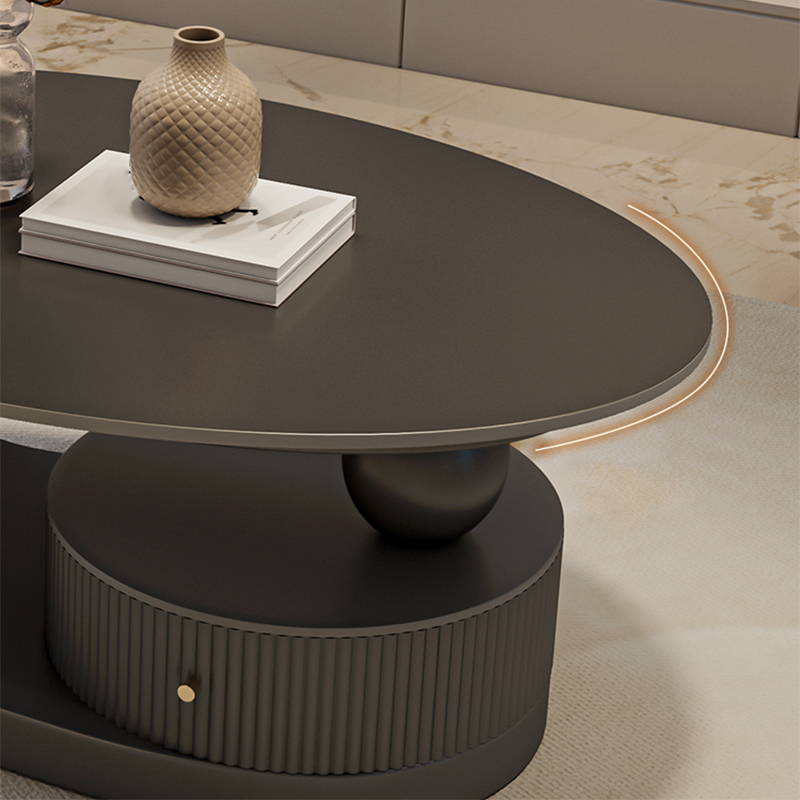 Oval Stone Coffee Table | Ormau - image 9