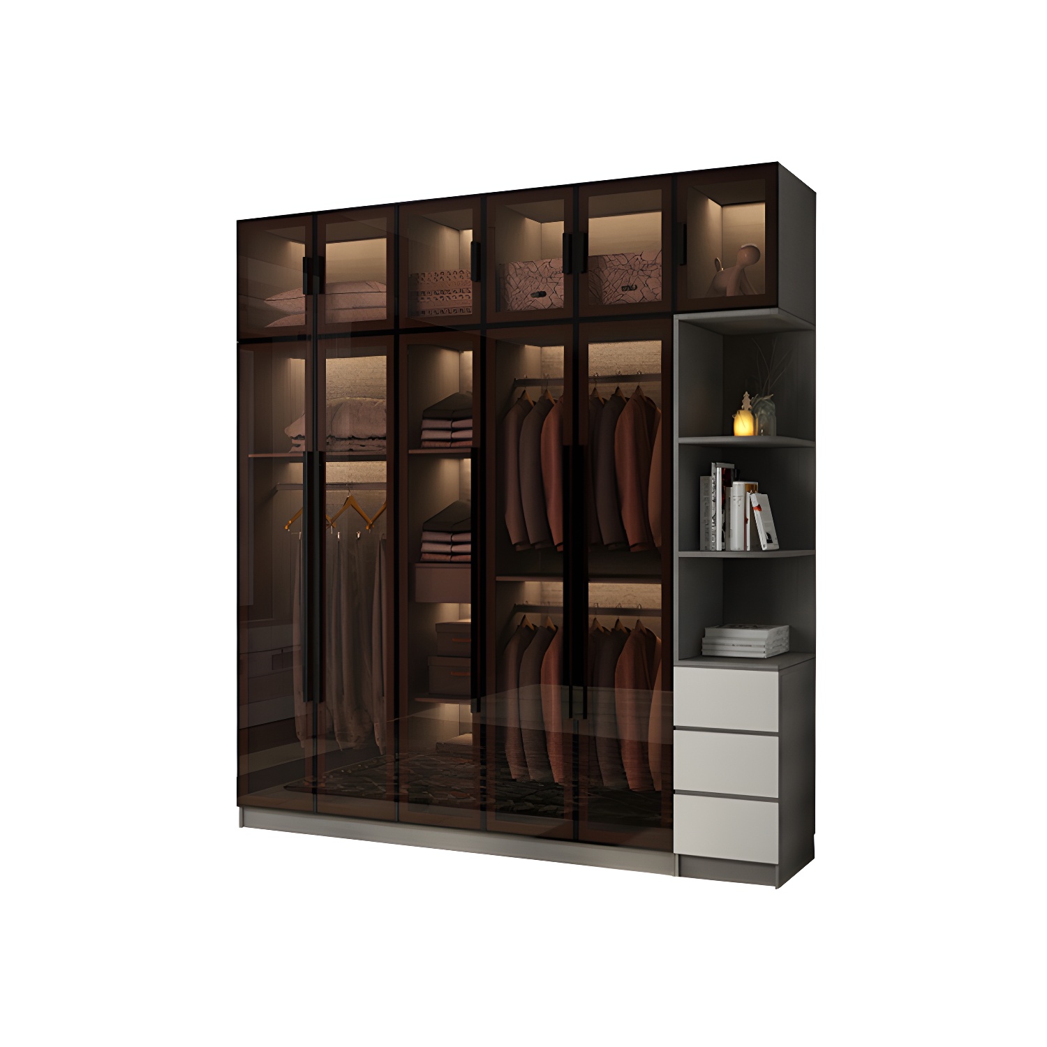 Modern Hinged Wardrobe | Ormau - image 55