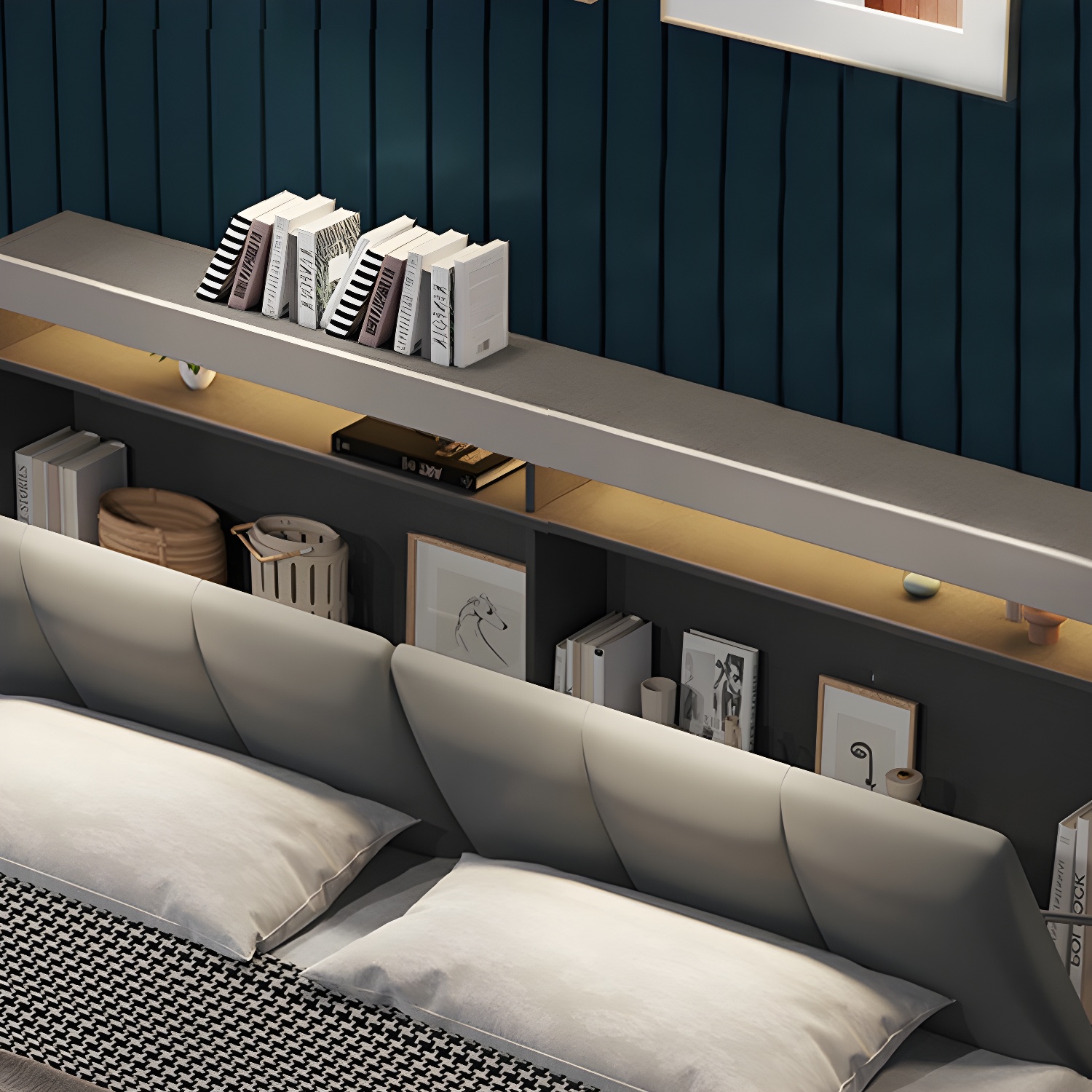 Upholstered Storage Bed | Ormau - image 9