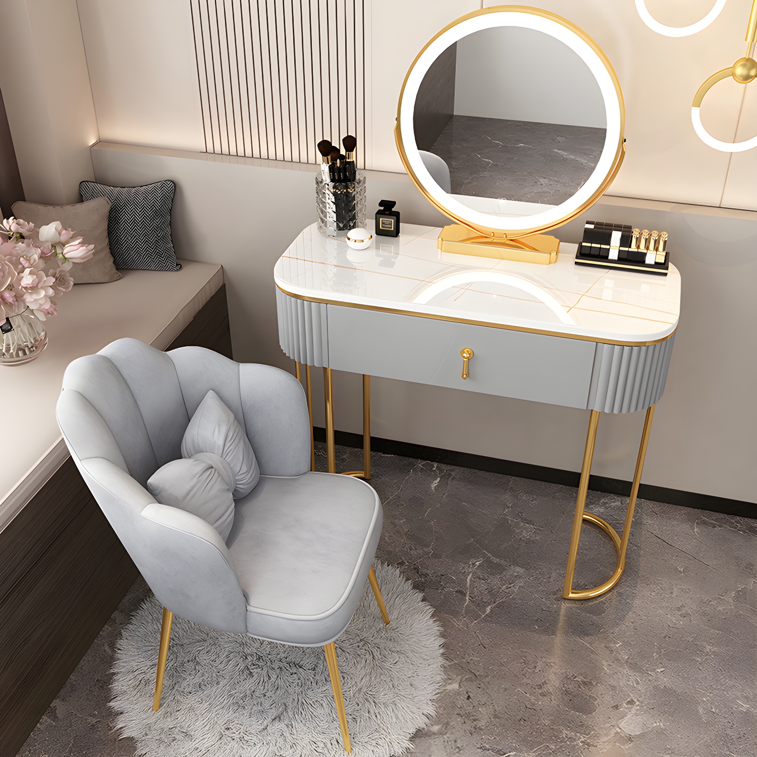 Lighted Mirror Vanity | Ormau - image 22