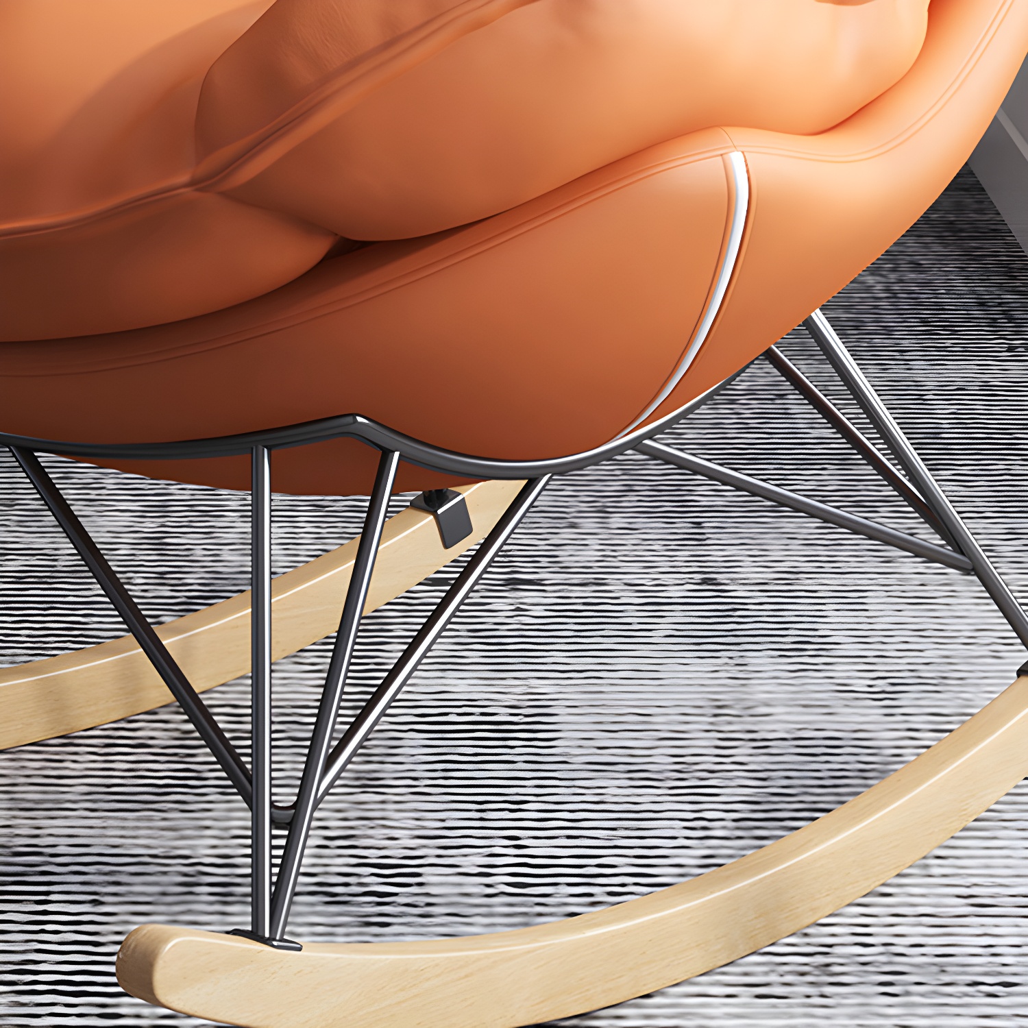 Glam Rocker & Ottoman | Ormau - image 13
