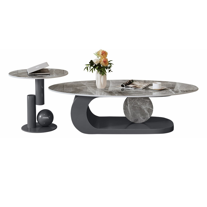Stone & Iron Coffee Table | Ormau - image 24