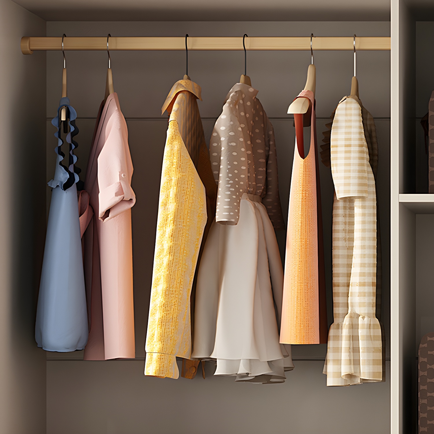 Modern Grey Wood Armoire | Ormau - image 9