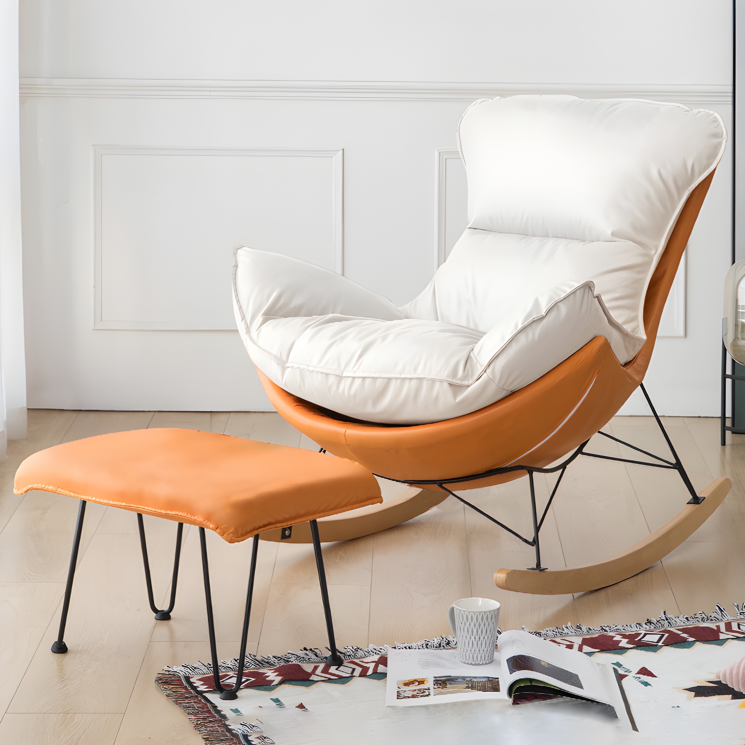 Upholstered Rocking Chair | Ormau - image 28