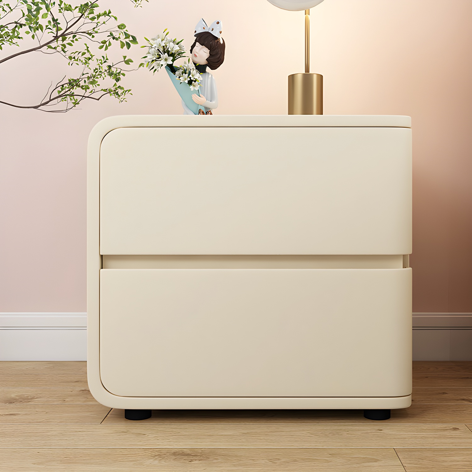 Drawer Storage Nightstand | Ormau - image 8