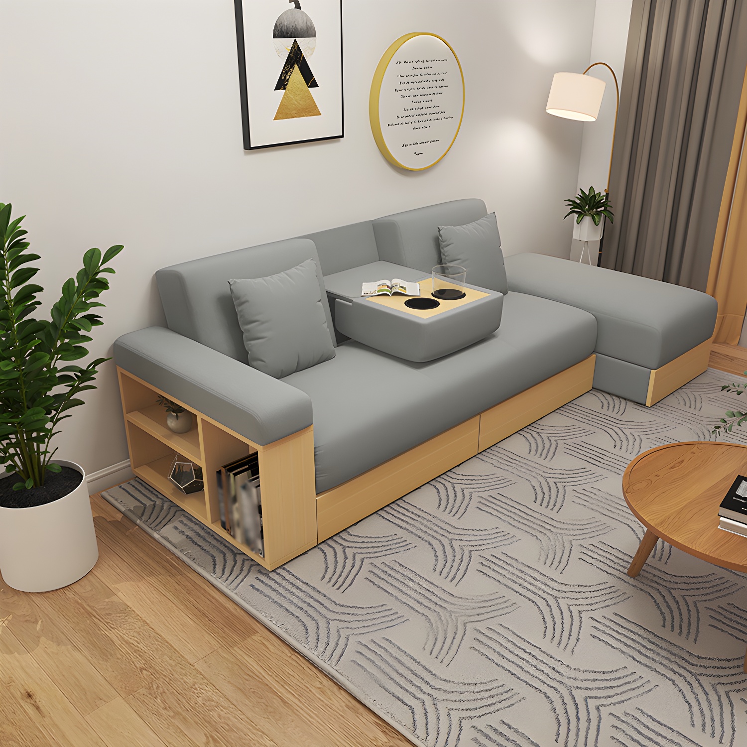 Convertible Fabric Sectional | Ormau - image 5