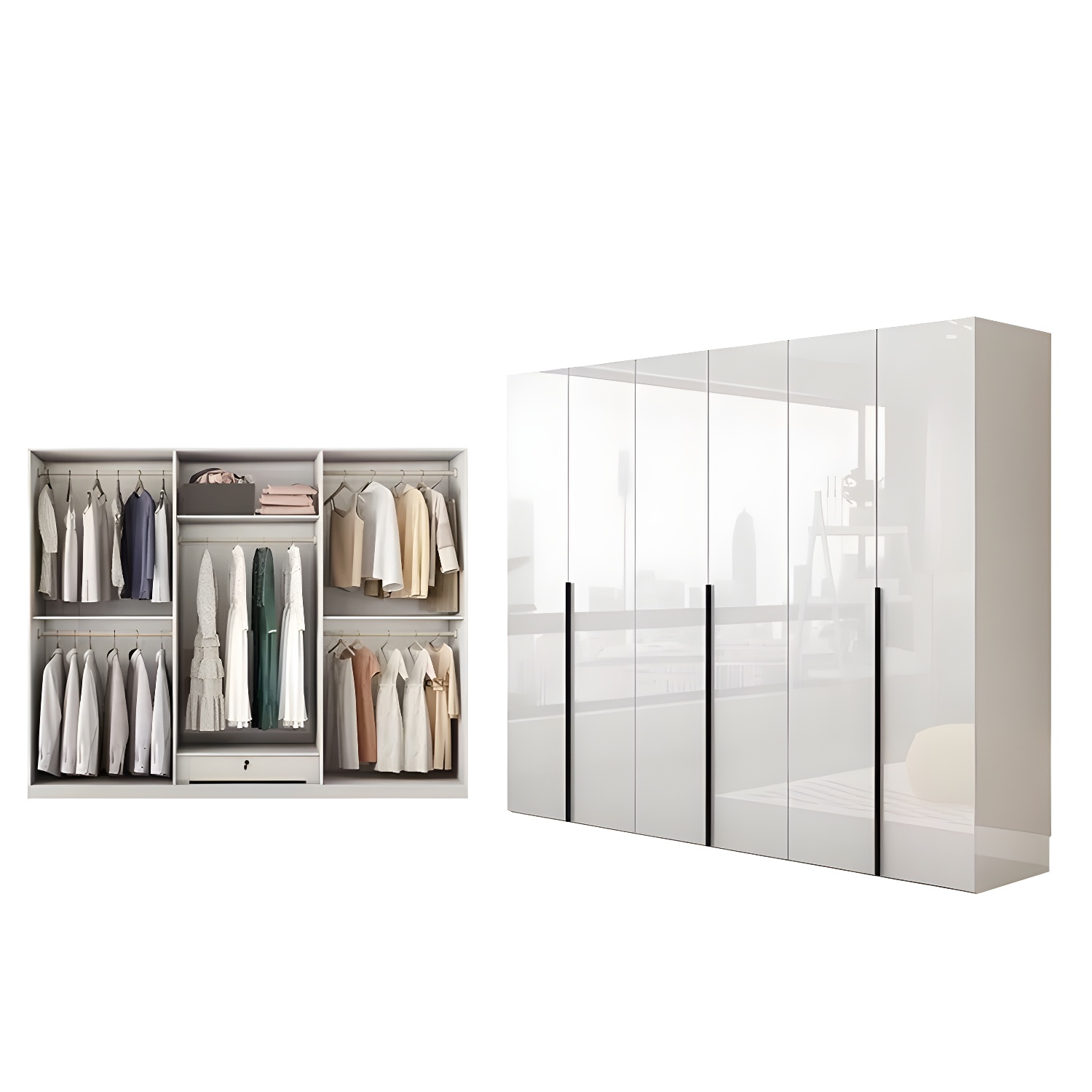 Modern Wardrobe Armoire | Ormau - image 39