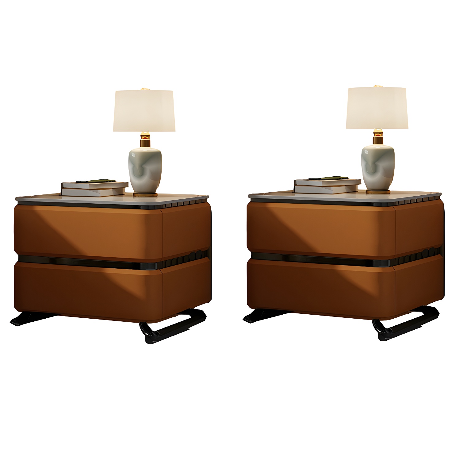 Modern Stone Nightstand | Ormau - image 34