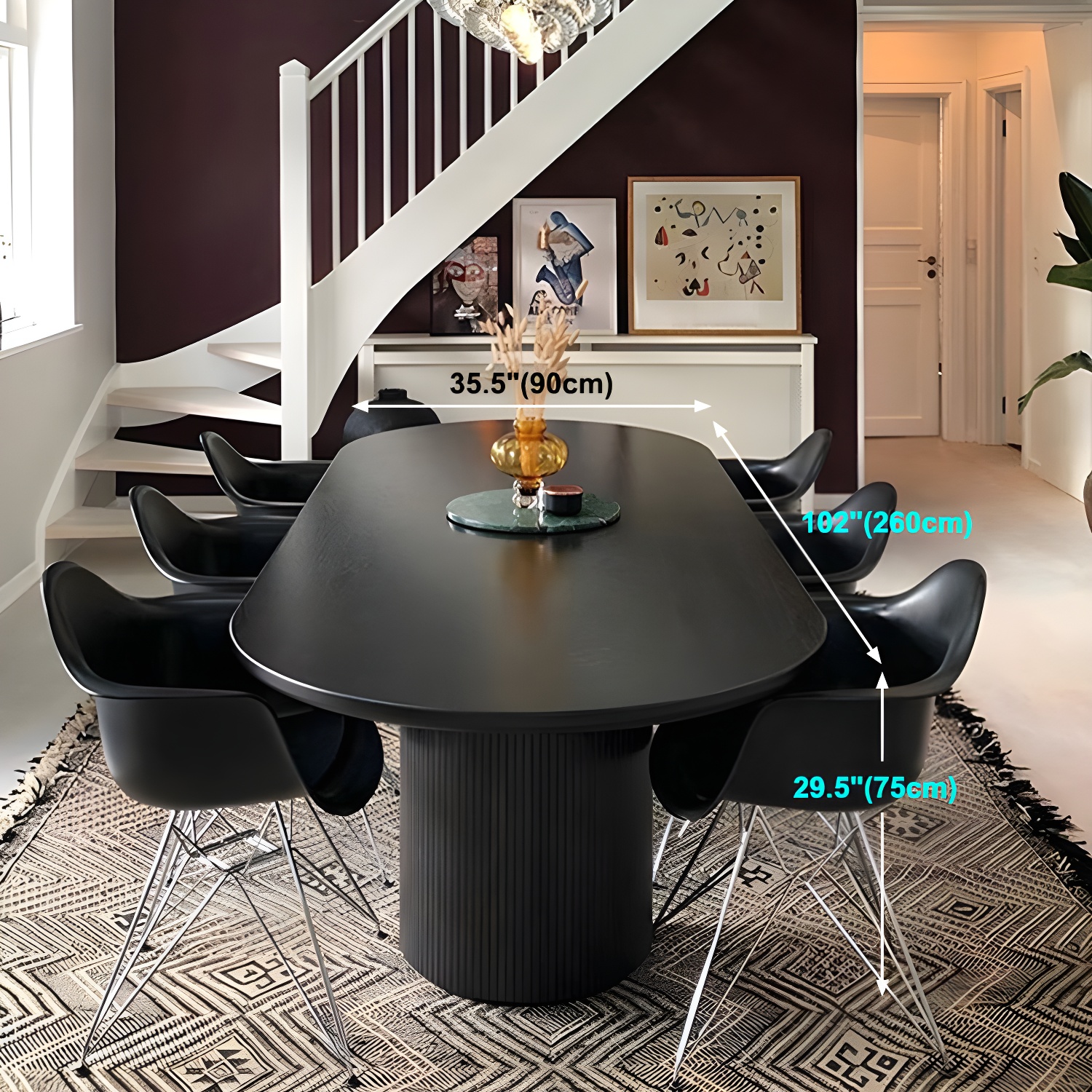 Modern Pine Dining Table | Ormau - image 22