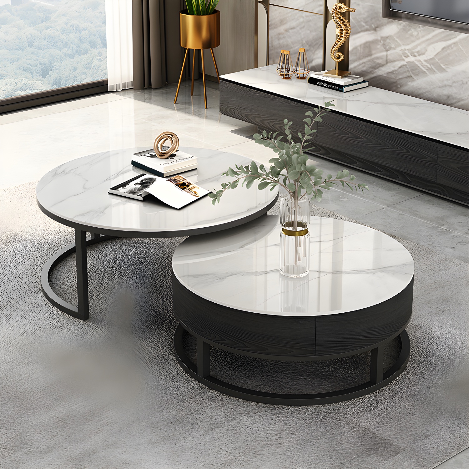 Slate Nesting Coffee Table | Ormau - image 7