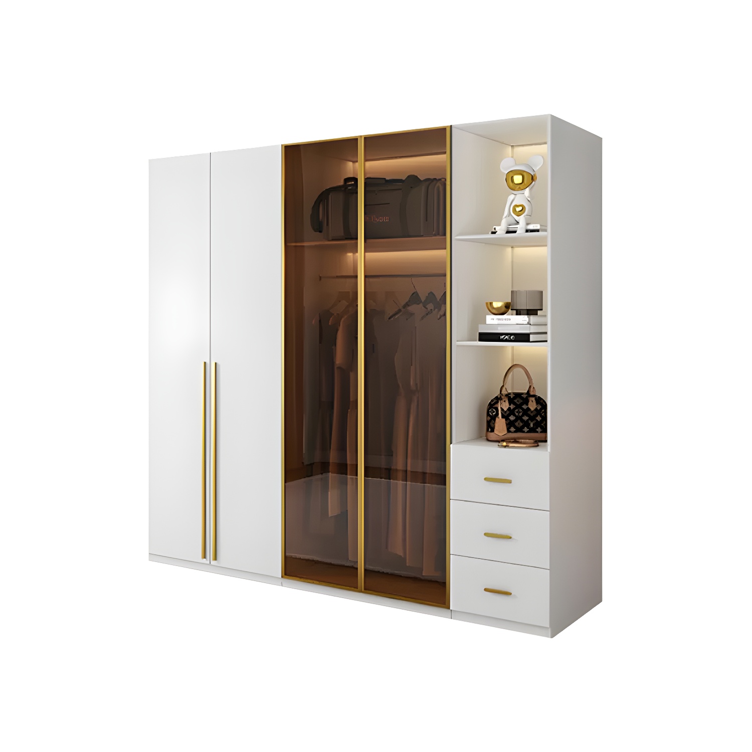 Modern Wardrobe Armoire | Ormau - image 39