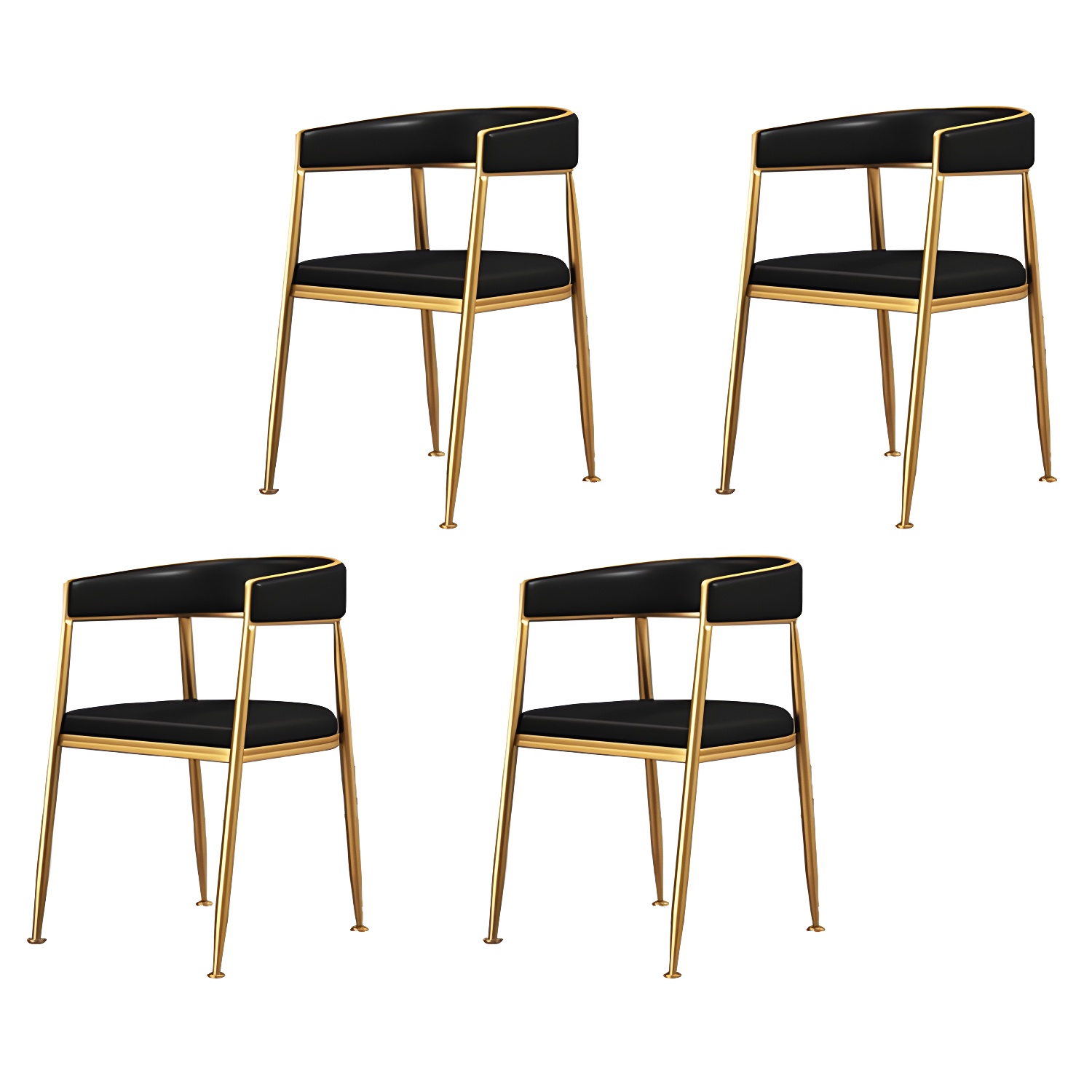 Glam Gold Arm Chair | Ormau - image 44