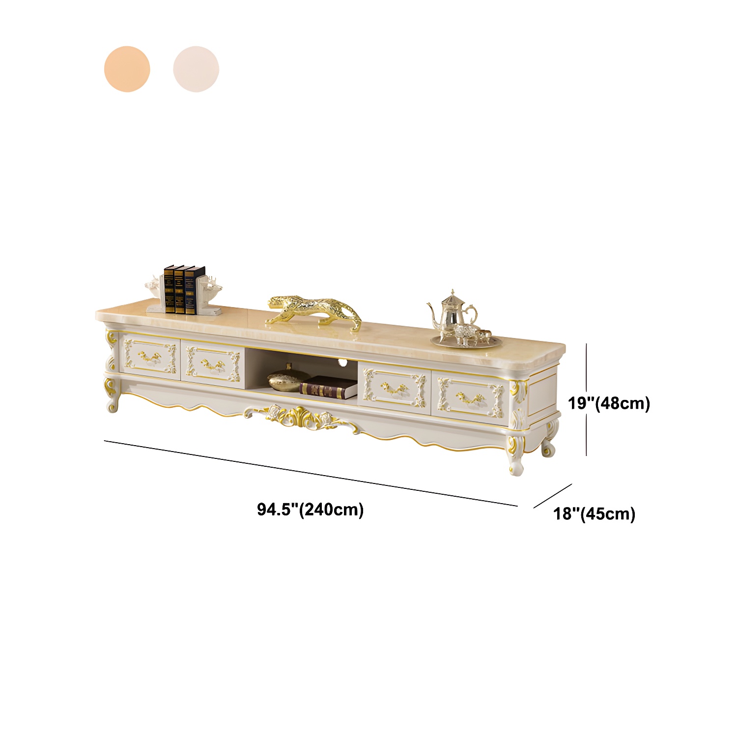 Marble Top TV Stand | Ormau - image 15
