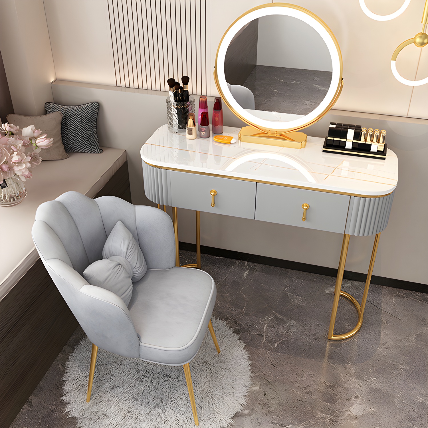 Lighted Mirror Vanity | Ormau - image 25