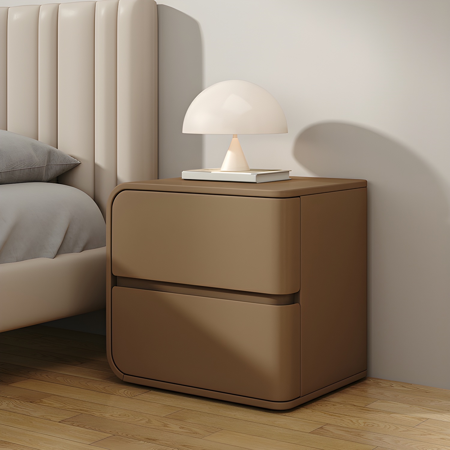 Rounded Corners Nightstand | Ormau - image 20