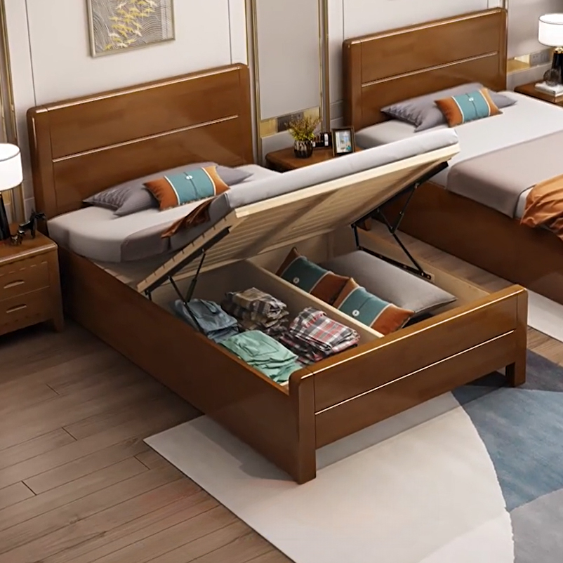 Traditional Wood Panel Bed | Ormau - image 3