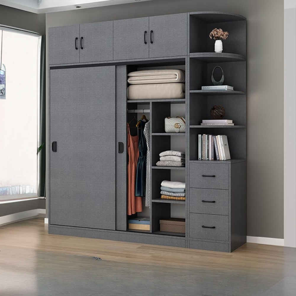 Modern Dove Grey Wardrobe | Ormau - image 1