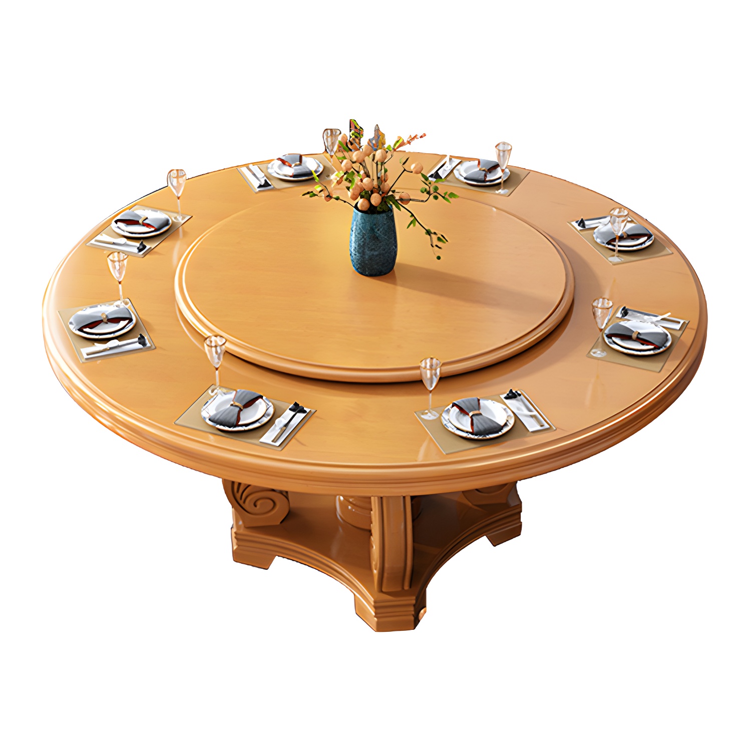 Turntable Dining Table | Ormau - image 50