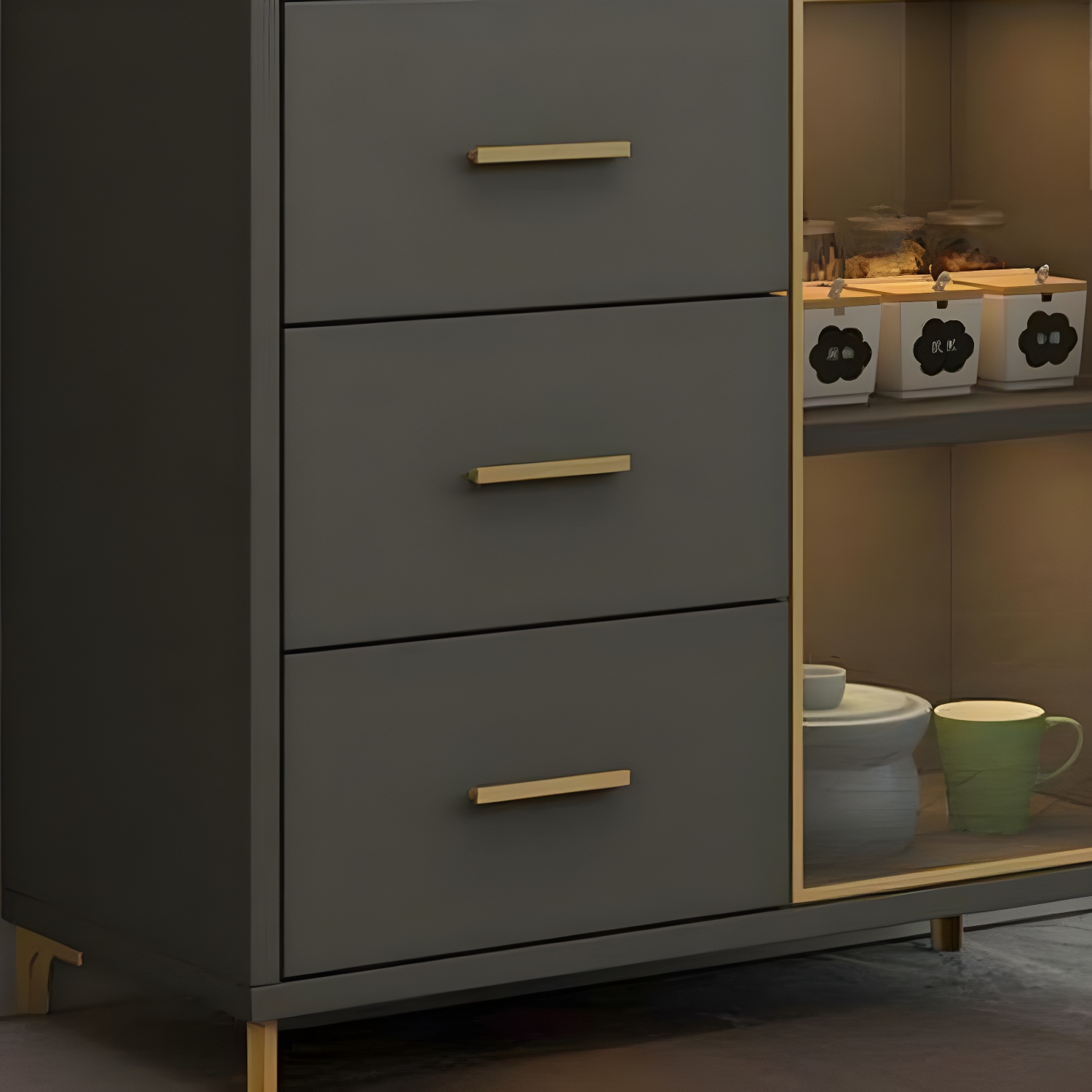 Glam Wood Sideboard | Ormau - image 10