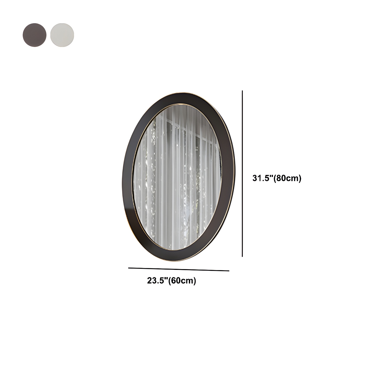 Mirror & 3-Drawer Vanity | Ormau - image 19