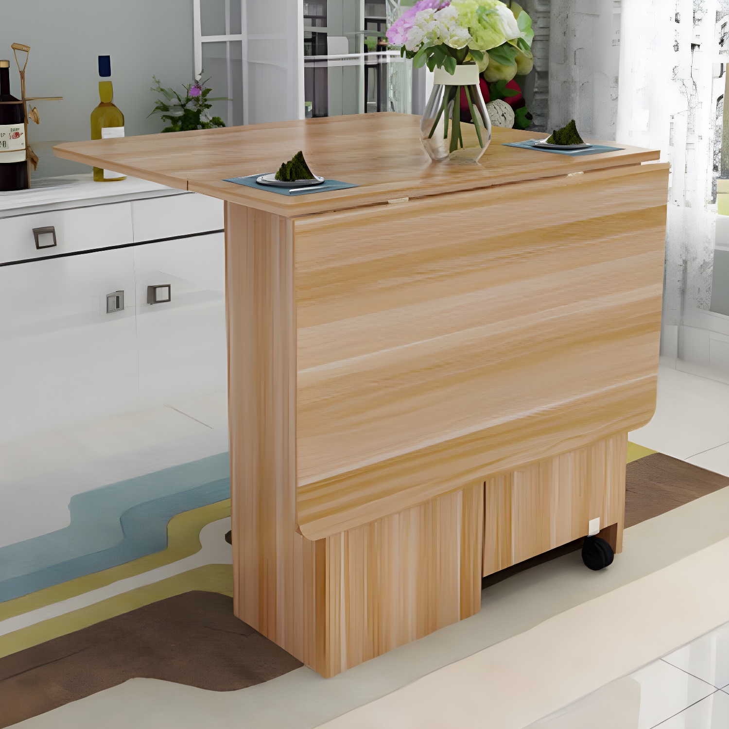 Oval Drop Leaf Table | Ormau - image 12