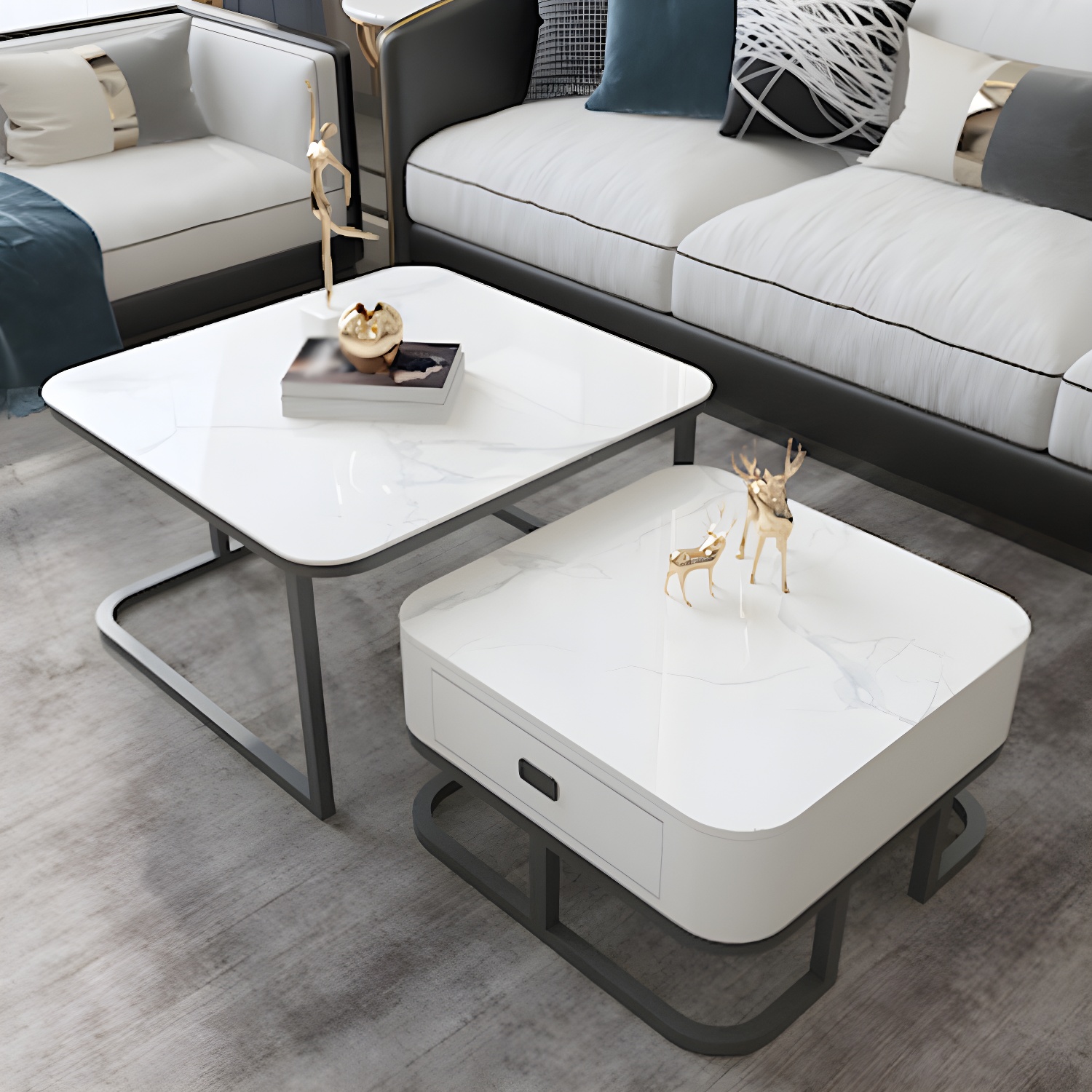 Nesting Stone Coffee Table | Ormau - image 4