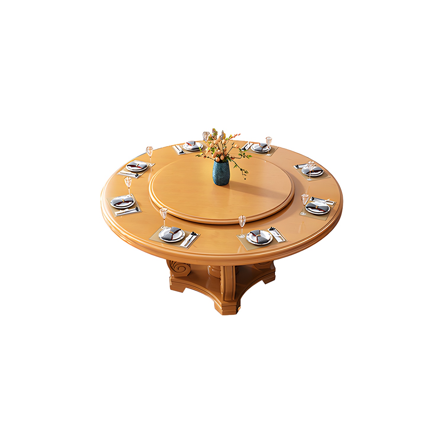Turntable Dining Table | Ormau - image 55