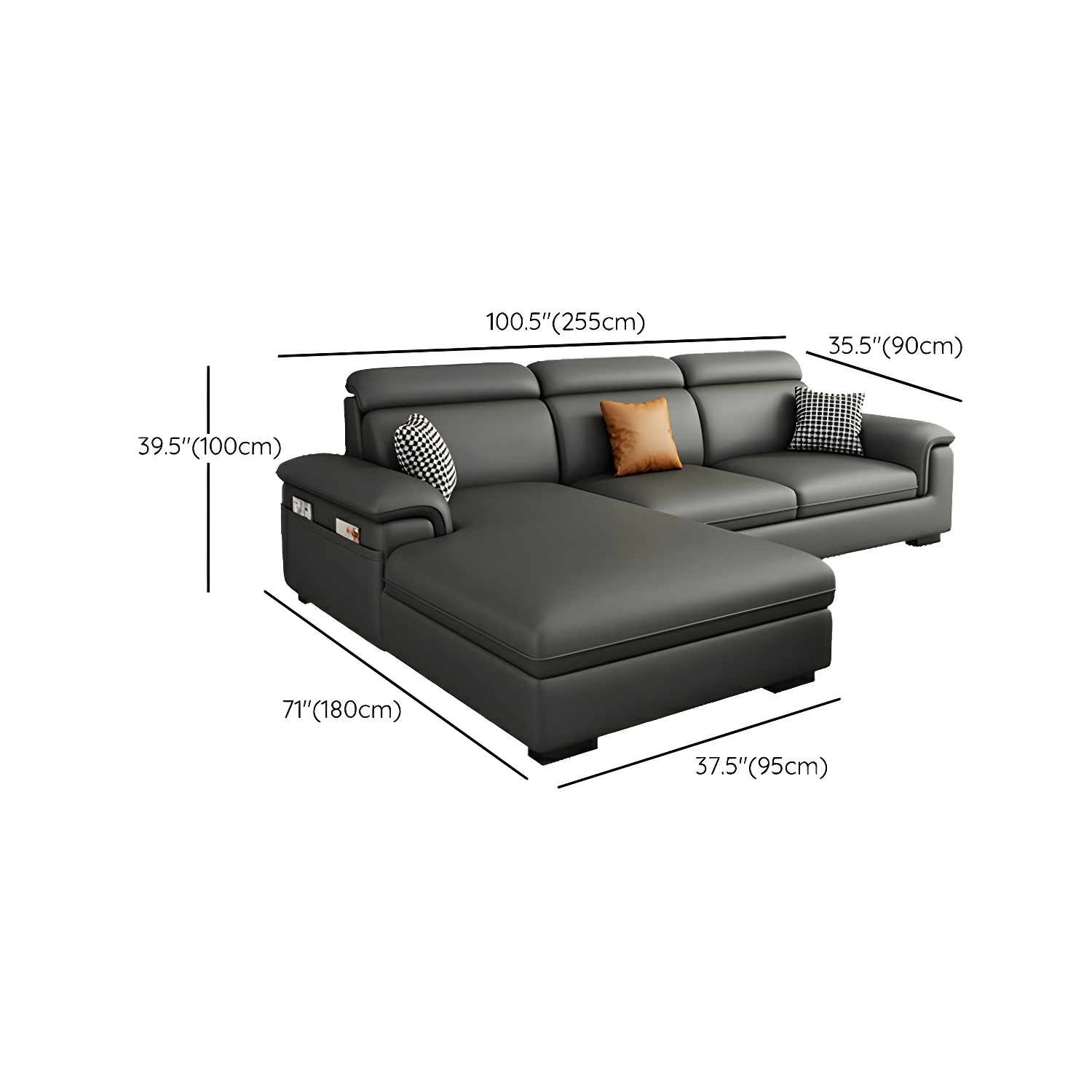 Modern Sectional Sofa | Ormau - image 13