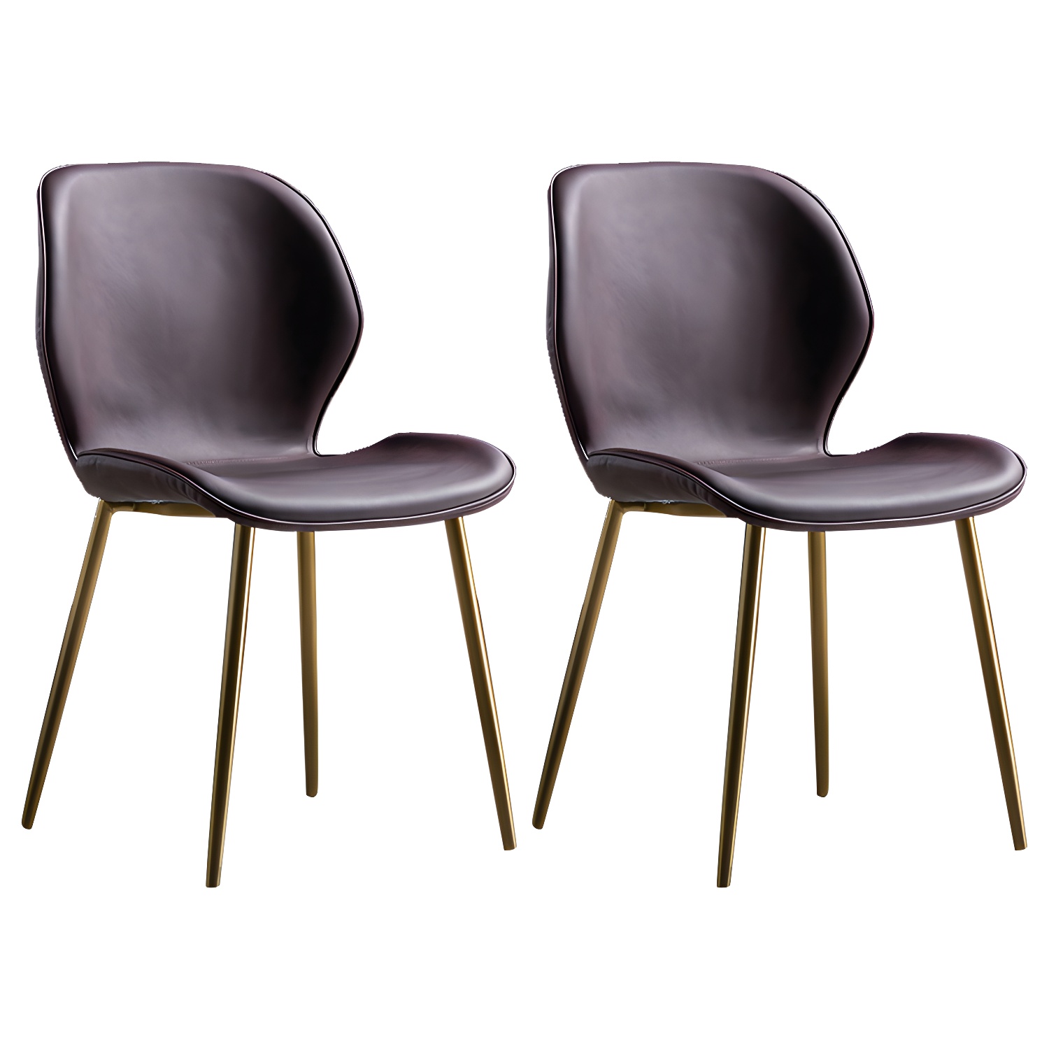 Wingback Leather Dining Chair | Ormau - image 34