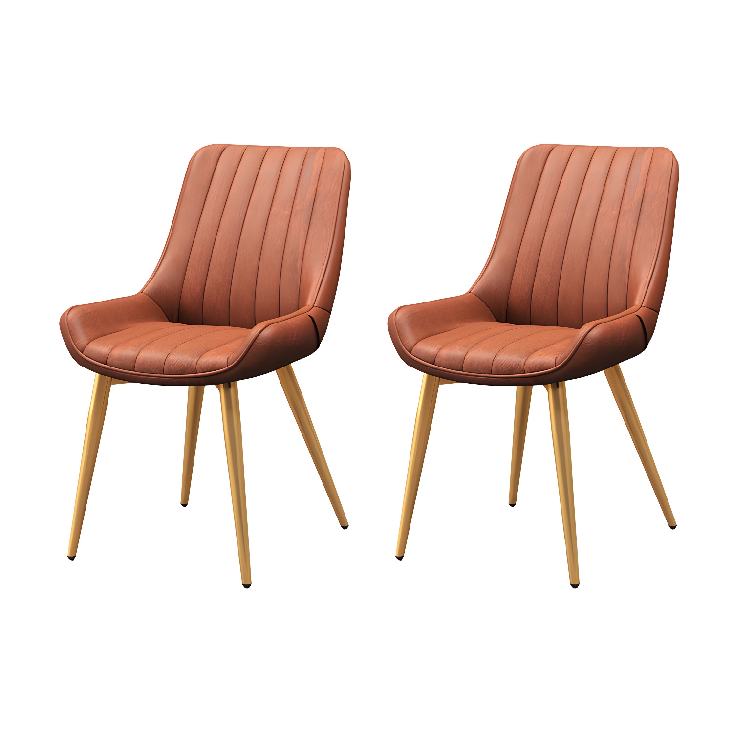 Faux Leather Dining Side Chair | Ormau - image 21