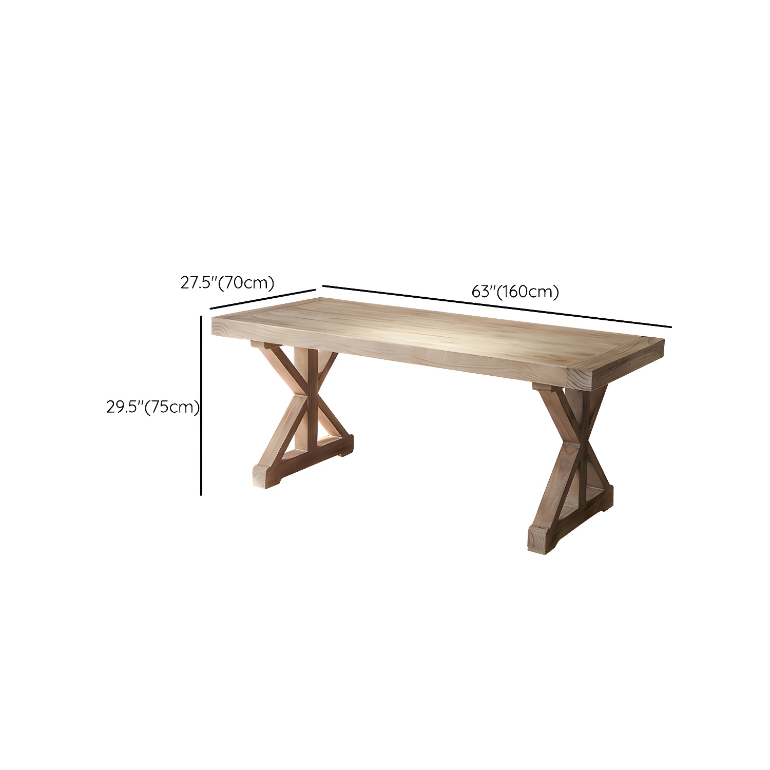 Distressed Pine Dining Set | Ormau - image 13
