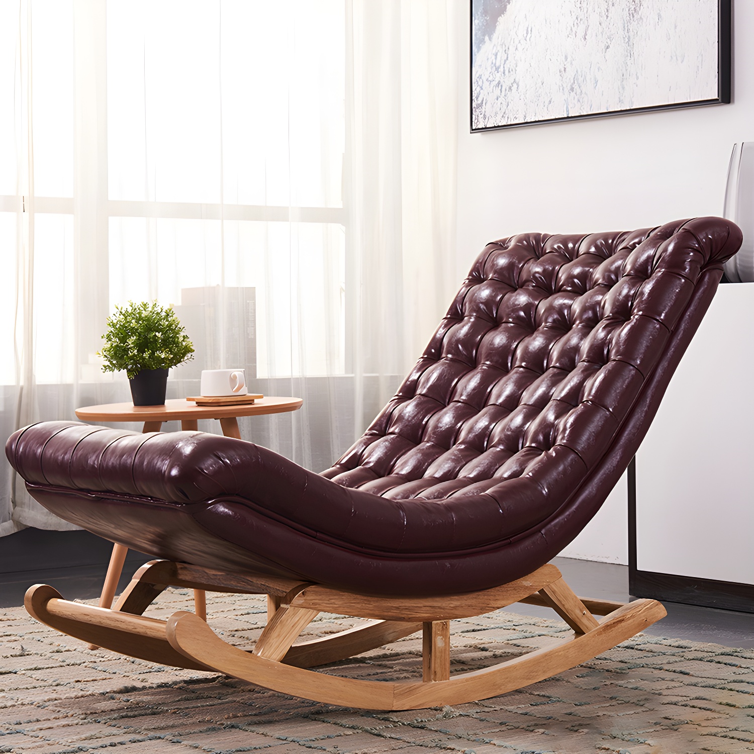 Leisure Rocker & Ottoman Set | Ormau - image 9
