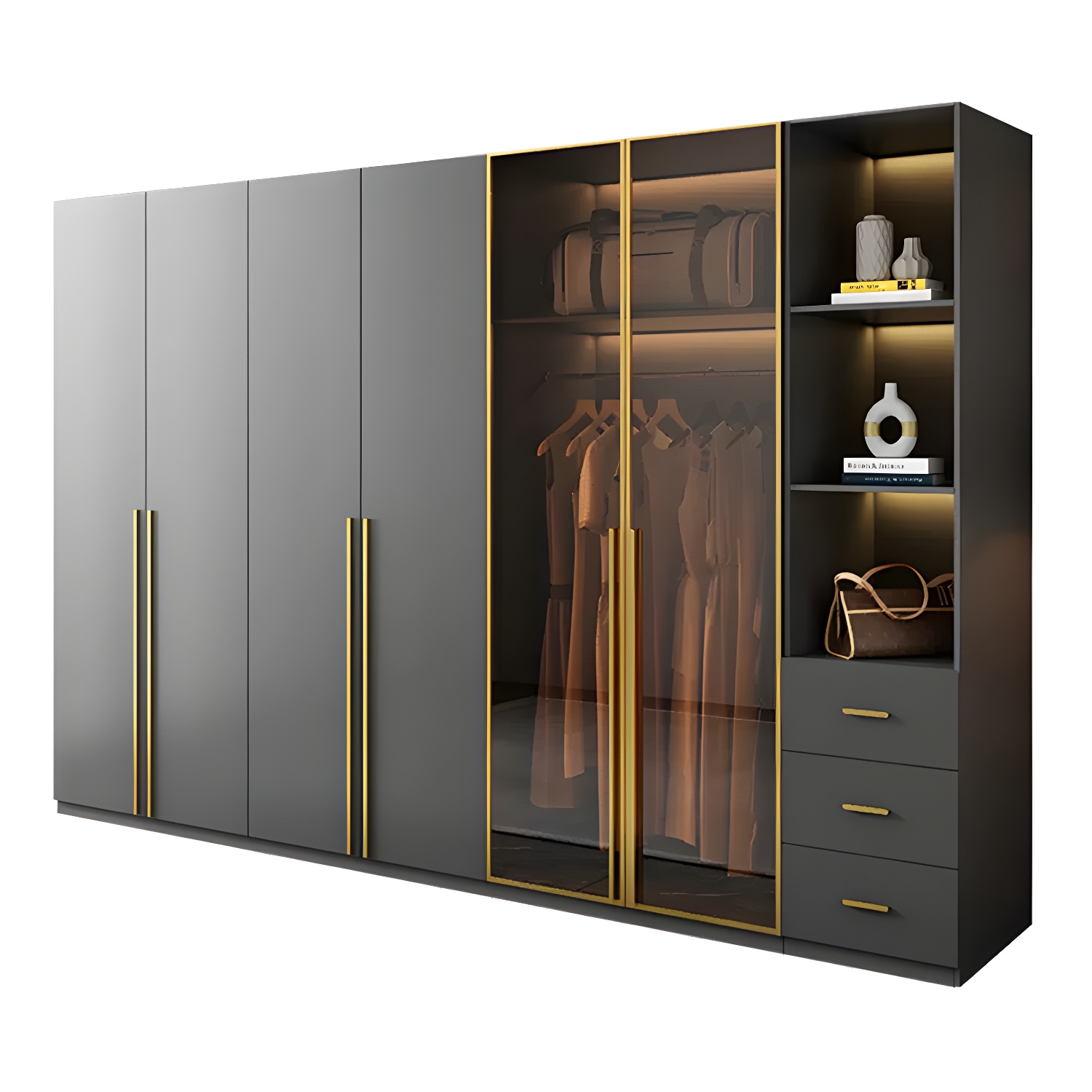 Modern Wardrobe Armoire | Ormau - image 58