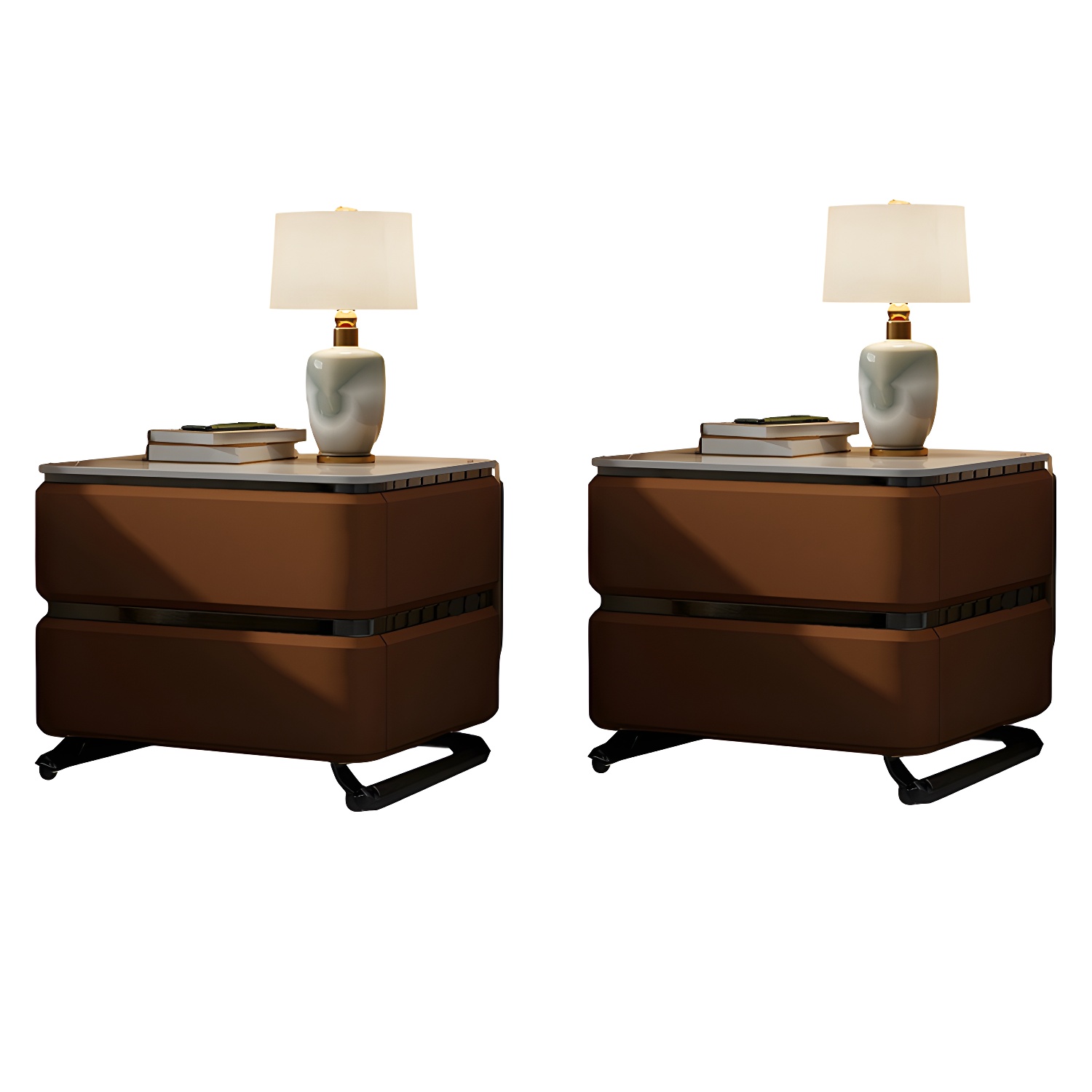 Modern Stone Nightstand | Ormau - image 38