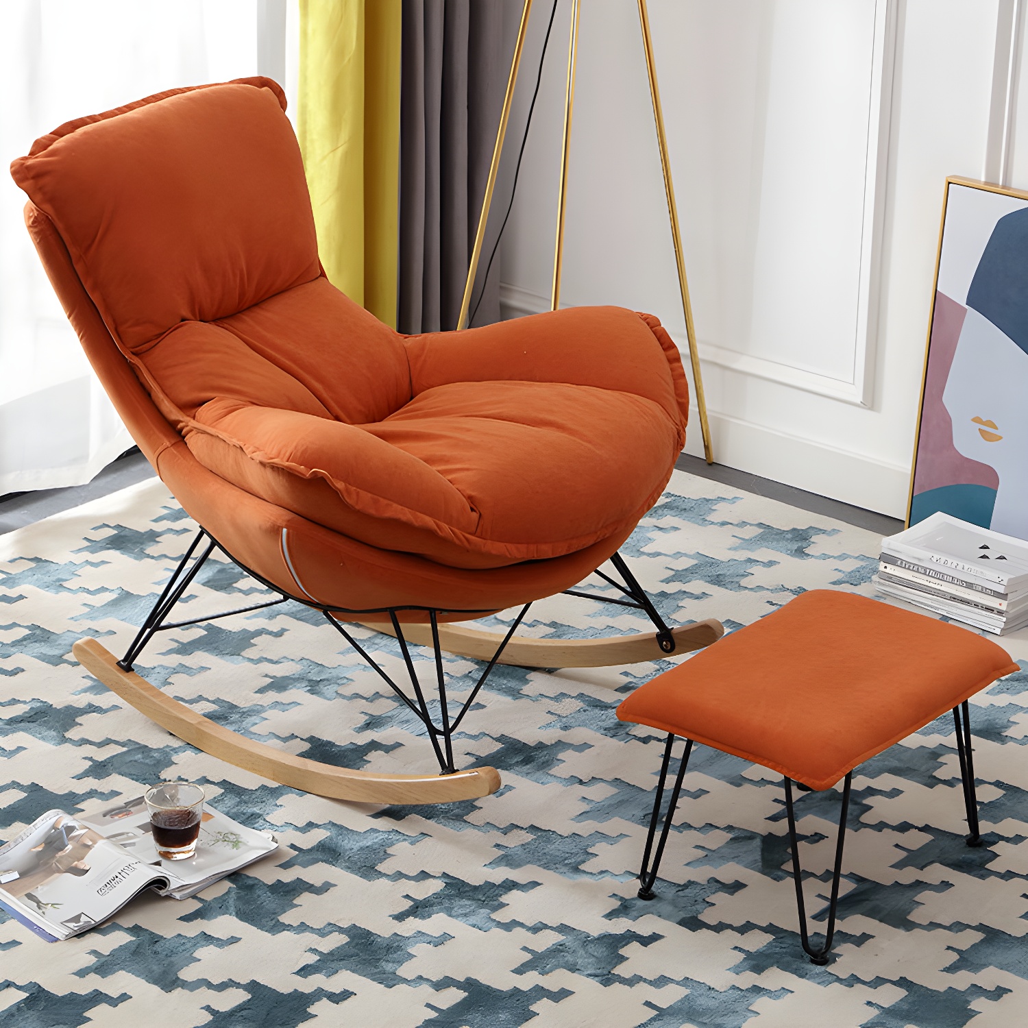 Upholstered Rocker | Ormau - image 16