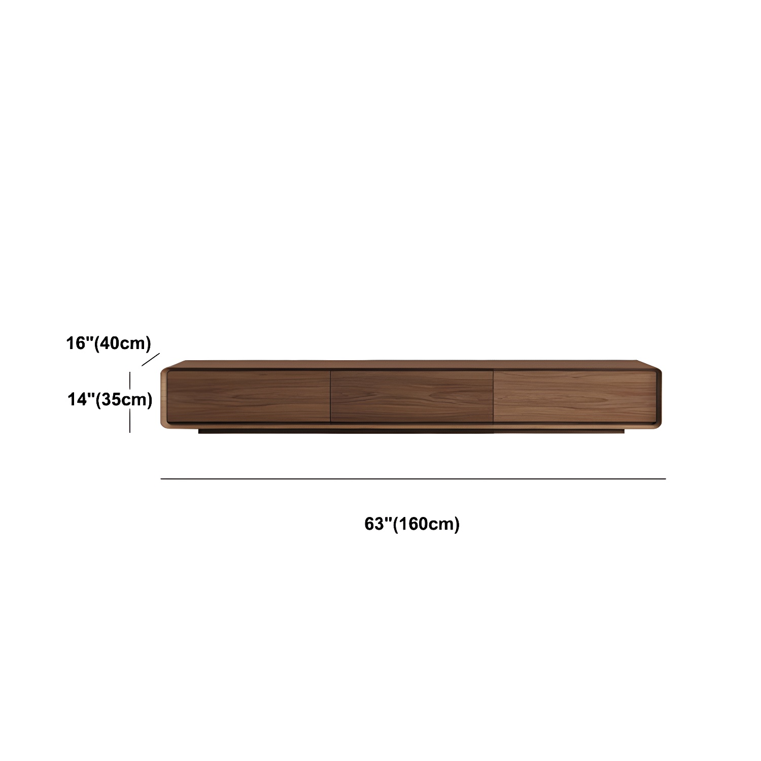 Nordic Walnut TV Stand | Ormau - image 14