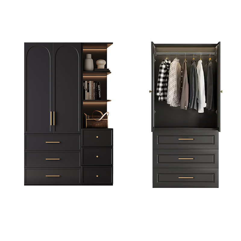Modern Lumber Wardrobe Armoire | Ormau - image 29