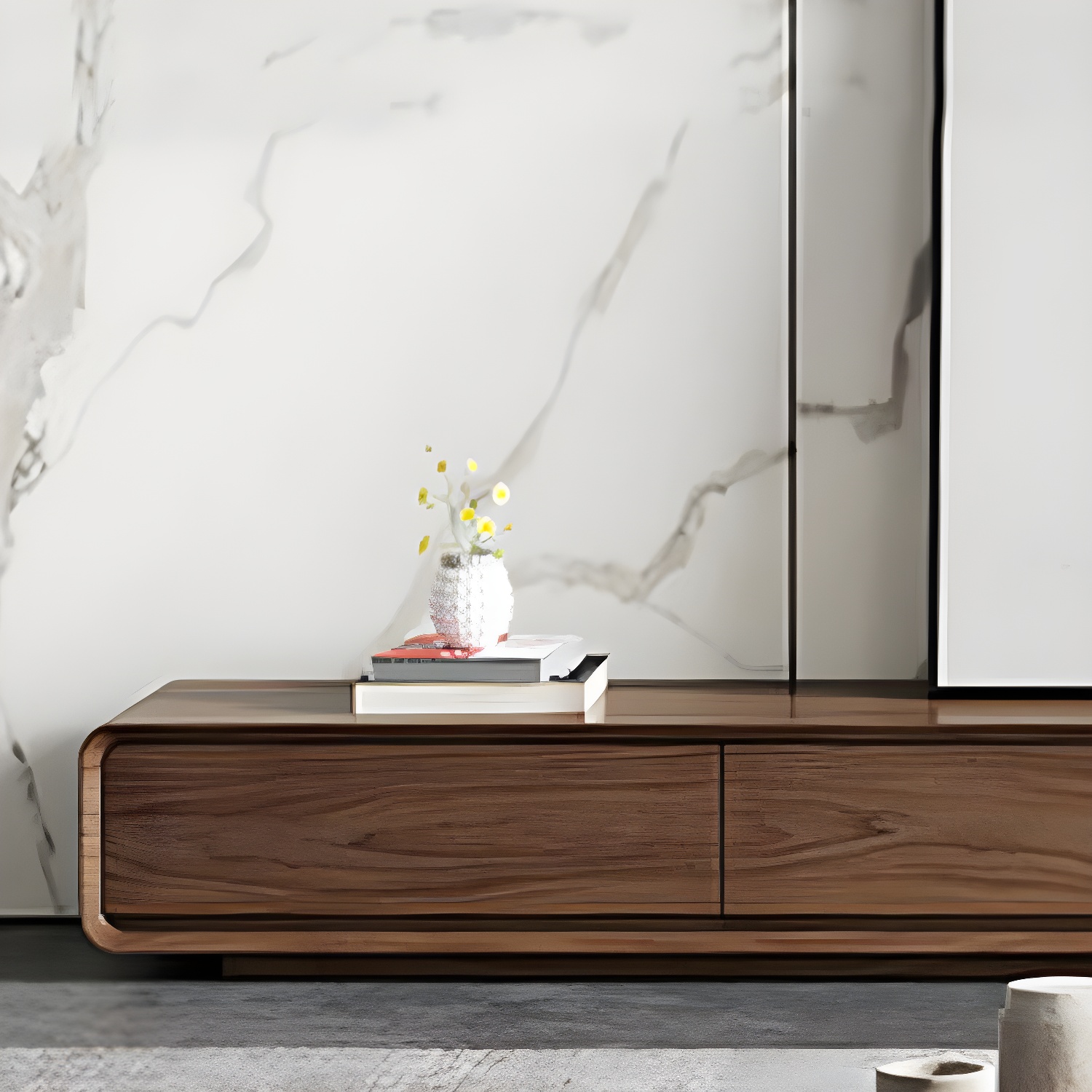 Nordic Walnut TV Stand | Ormau - image 8