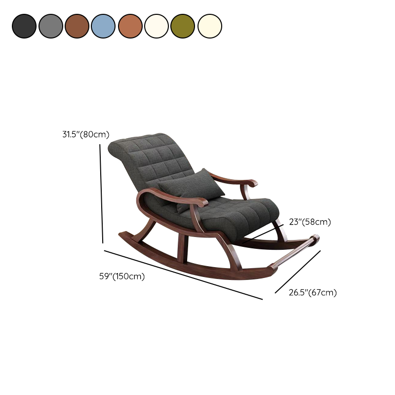 Upholstered Rocking Chair | Ormau - image 23