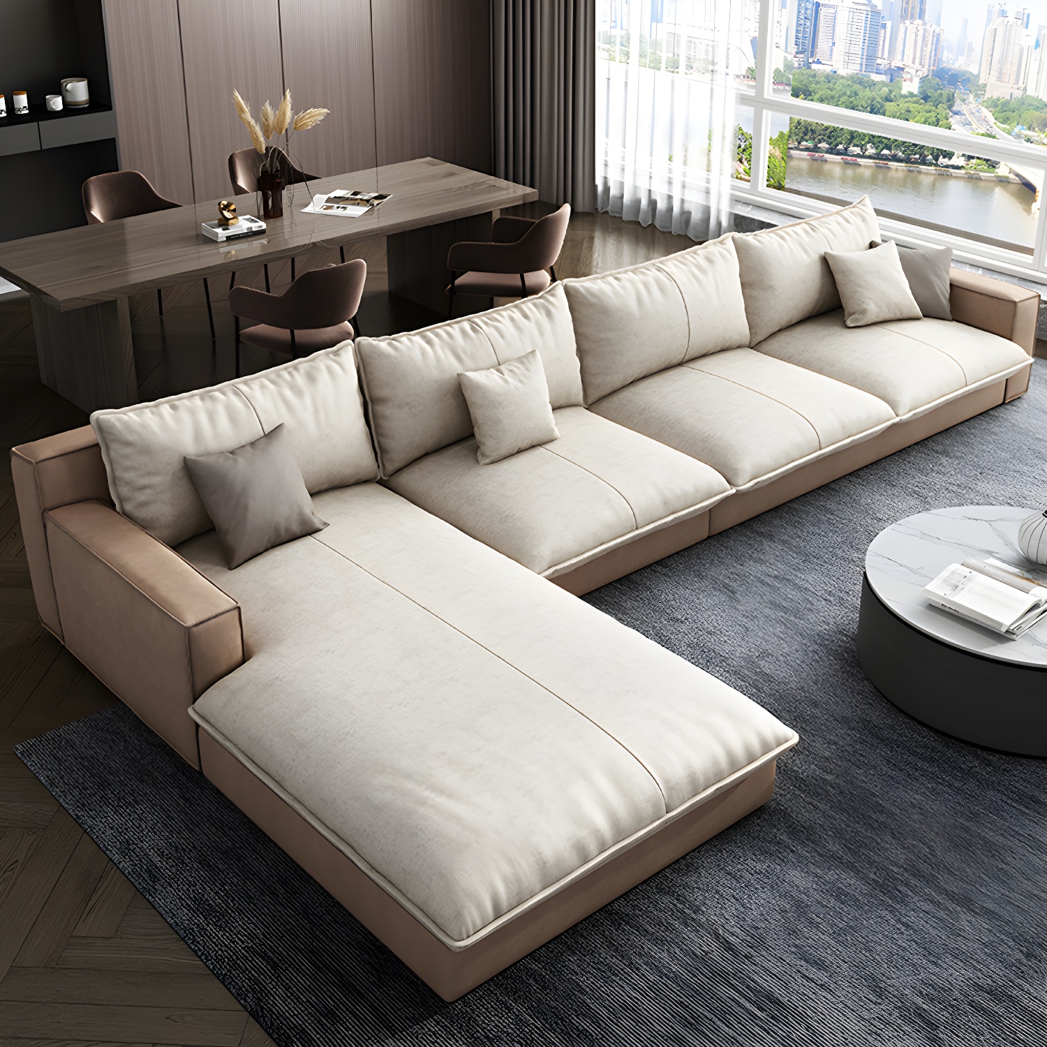 Pillow Back Sectional | Ormau - image 3