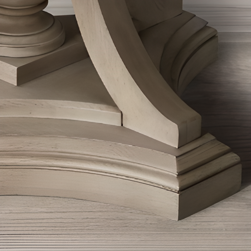 Round Oak Dining Table | Ormau - image 5