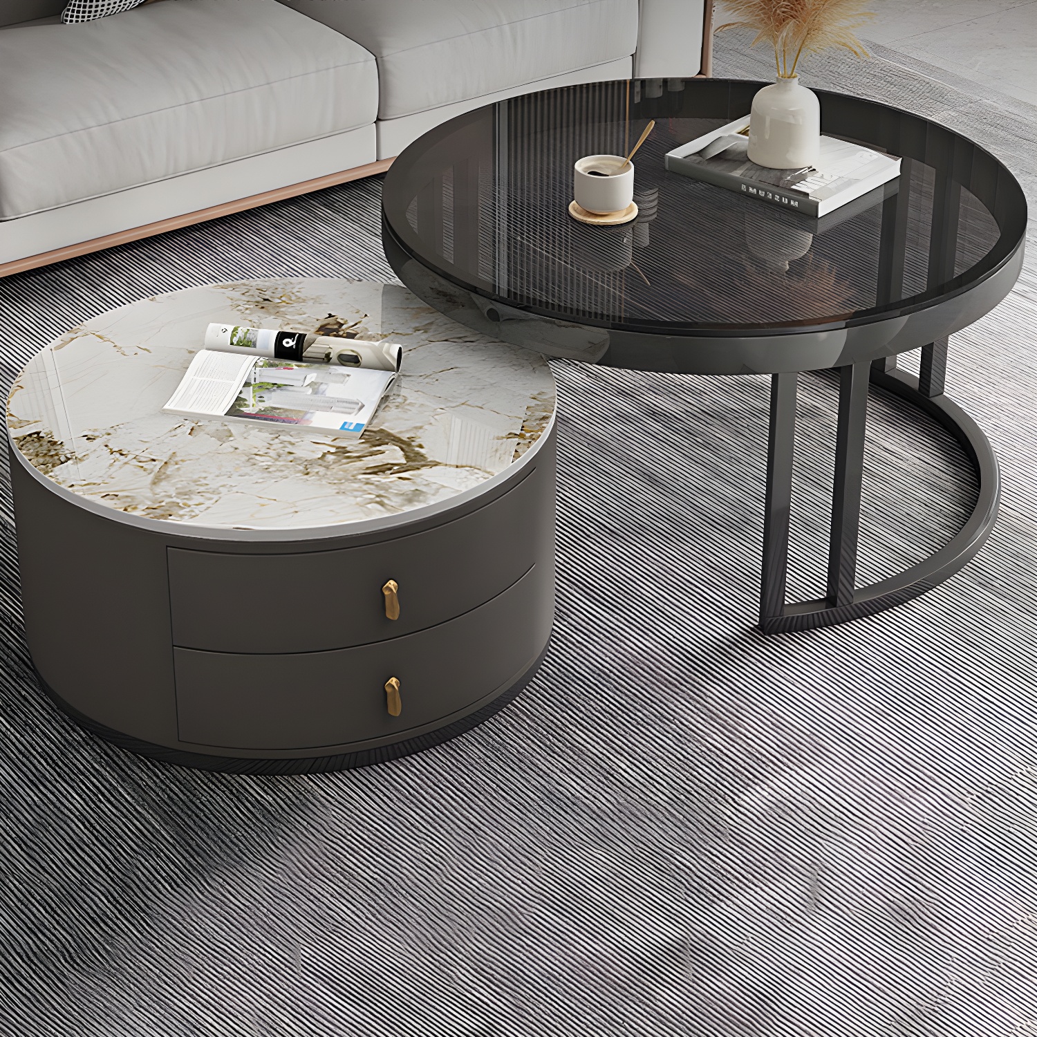 Nesting Coffee Tables | Modern Storage | Ormau - image 15