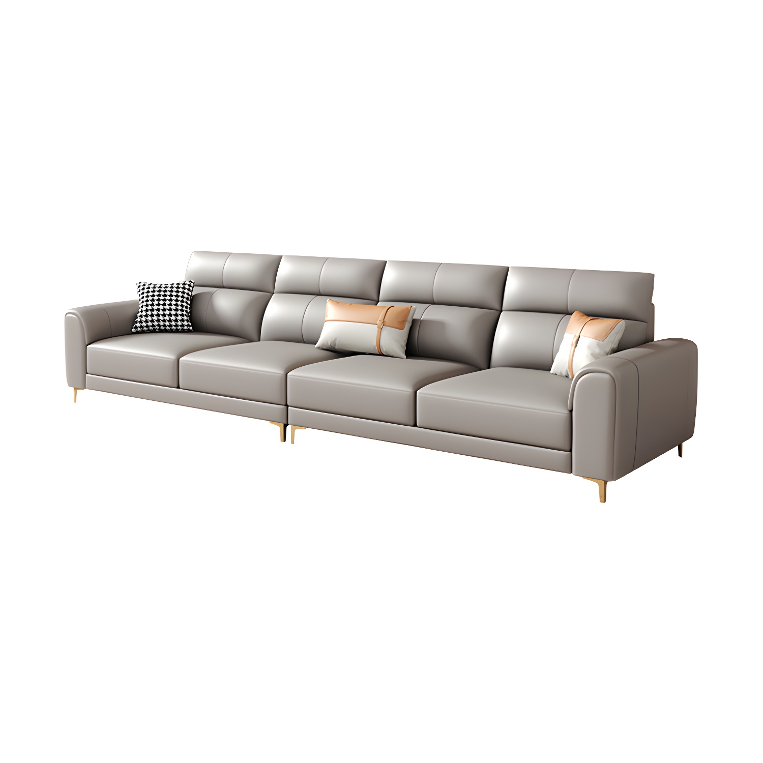 Modern Gray Sectional Sofa | Ormau - image 9