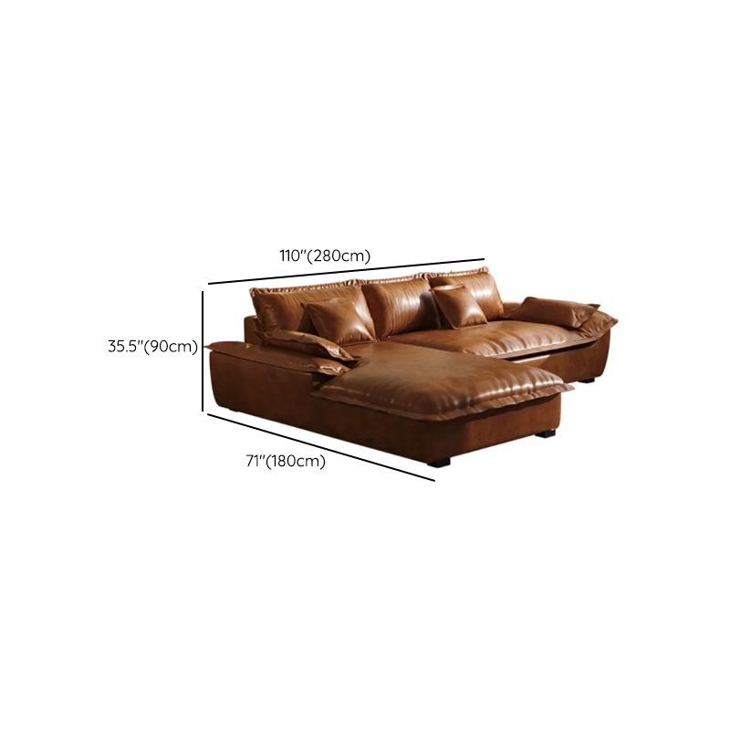 L-Shape Leather Sectional | Ormau - image 10