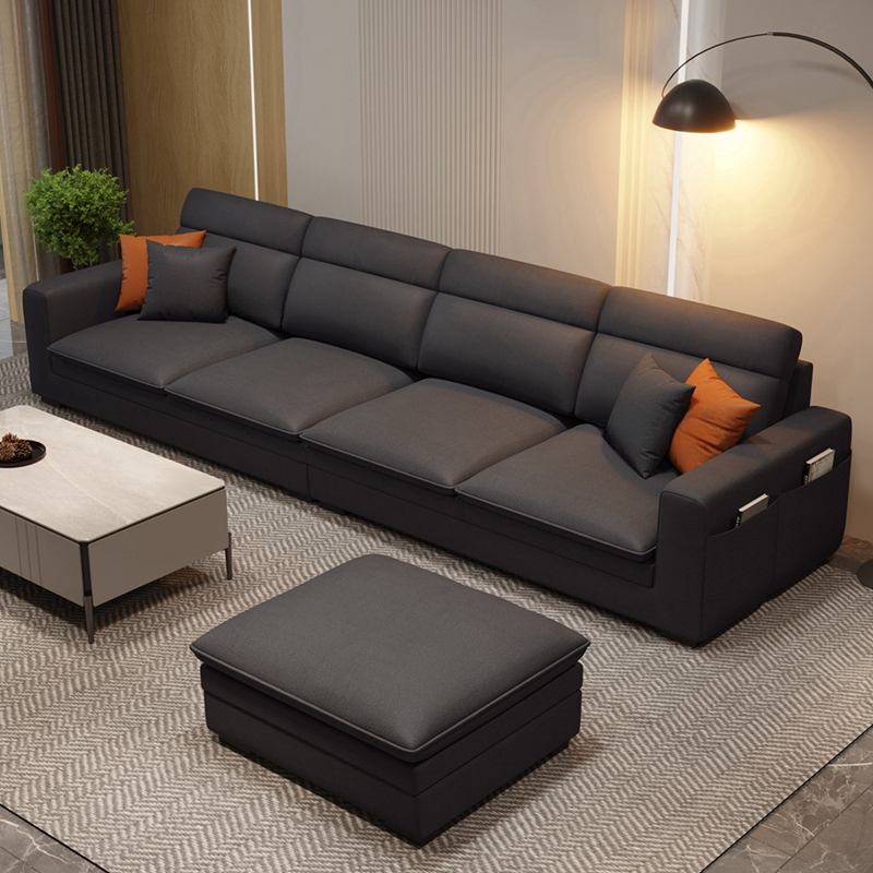 Natural Wood Sectional Sofa | Ormau - image 14