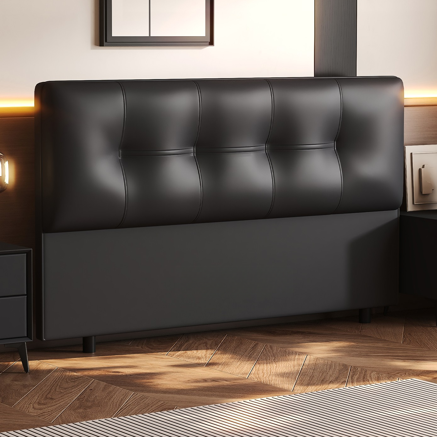 Tufted Panel Headboard | Ormau - image 4