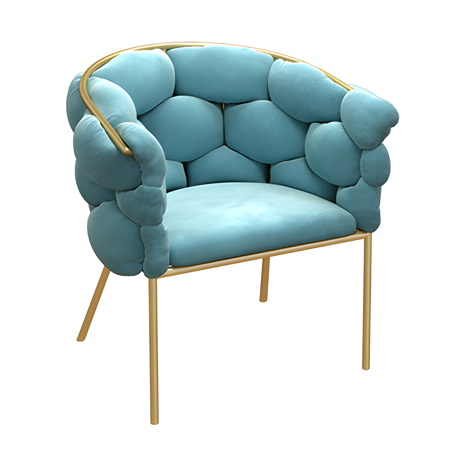 Glam Upholstered Dining Chair | Ormau - image 13