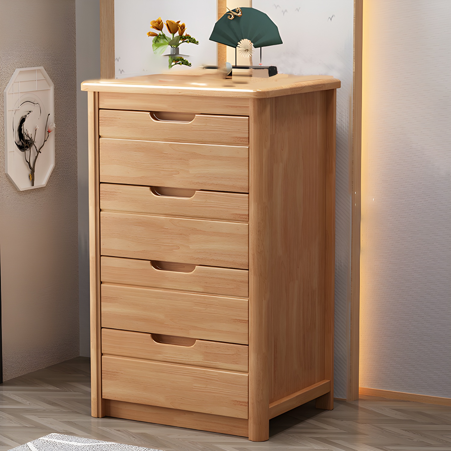 Solid Wood Vertical Dresser | Ormau - image 25